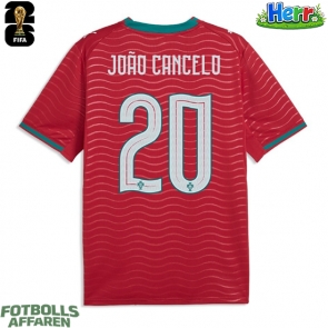 Portugal Joao Cancelo #20 Hemmatröja VM 2026 Kortärmad